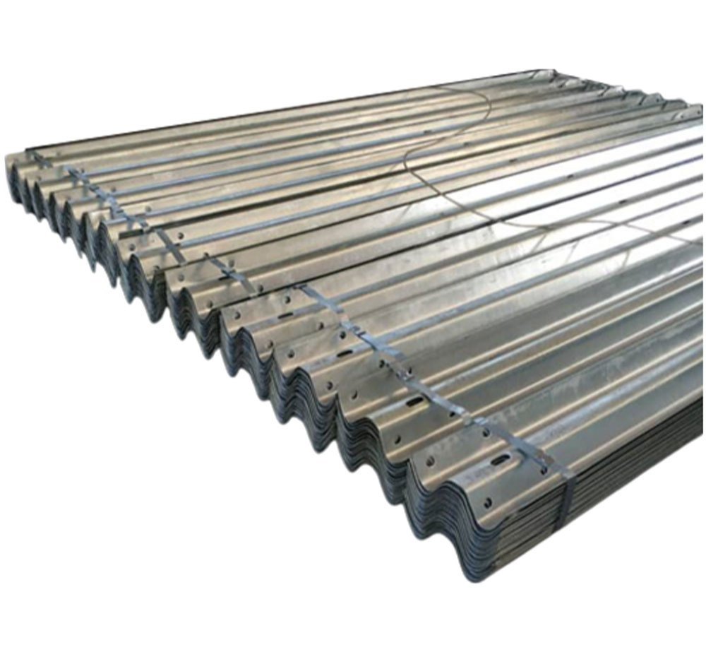 W Beam Crash Barrier